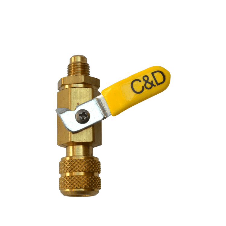 CD4040 Straight Ball Valve for 1_4 SAE NZ