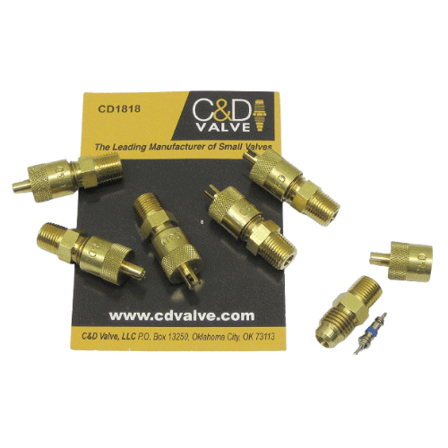 C&D CD1818 1/4 Male to 1/8 Female Adaptor Australia 1