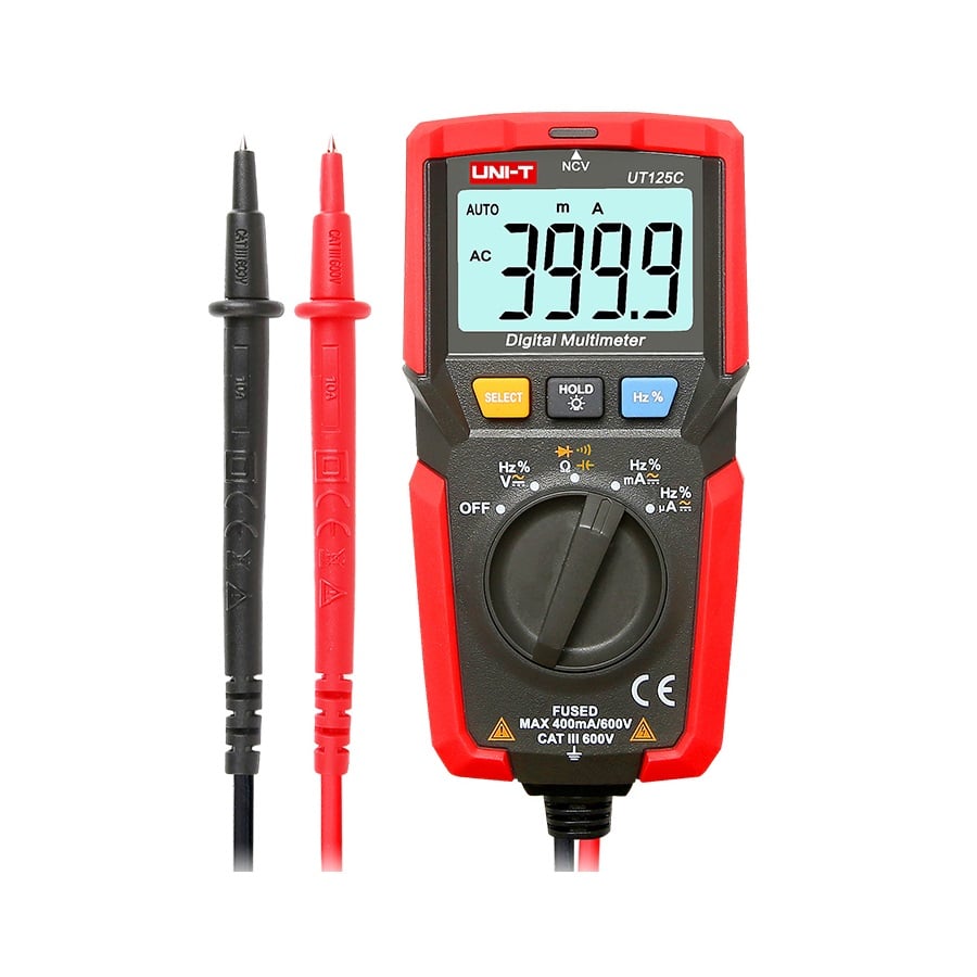 Uni-T UT125C Pocket Size Digital Multimeter Australia