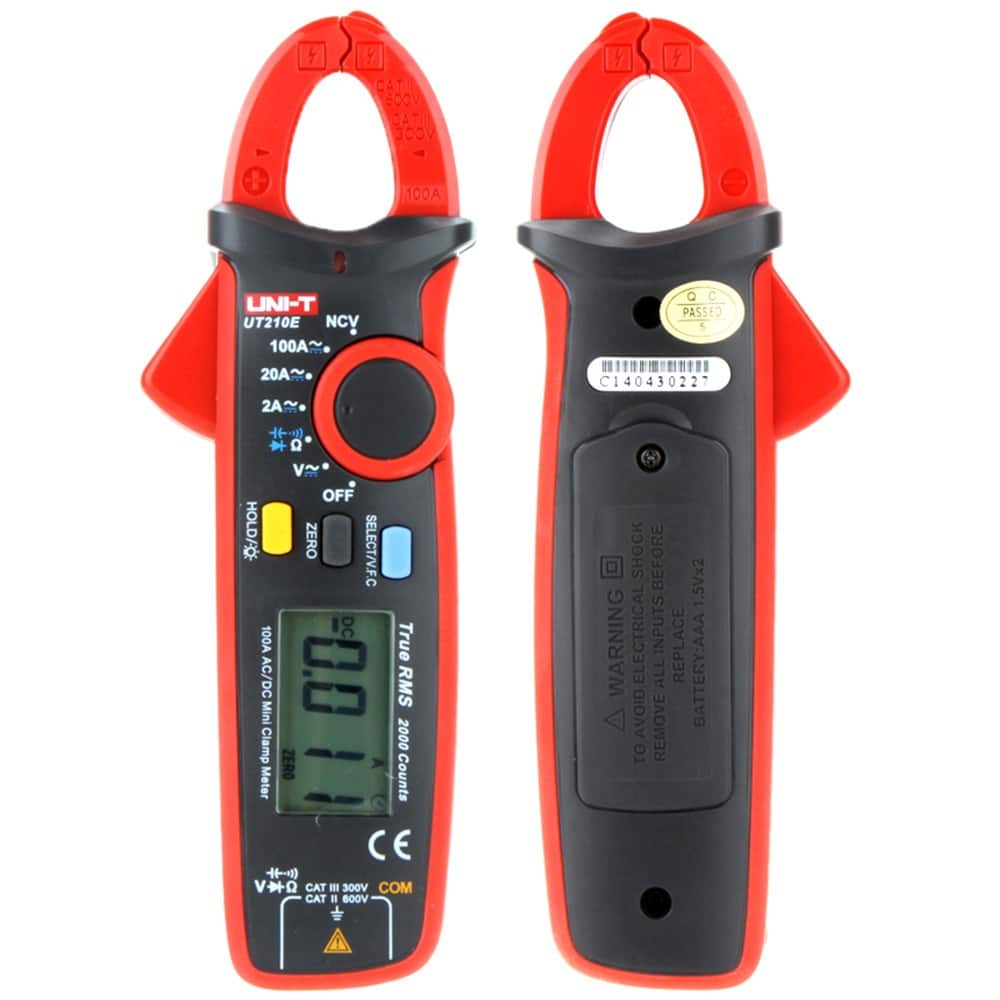 Uni-T UT210D Mini 100A True RMS Digital Clamp Meter - Image 7