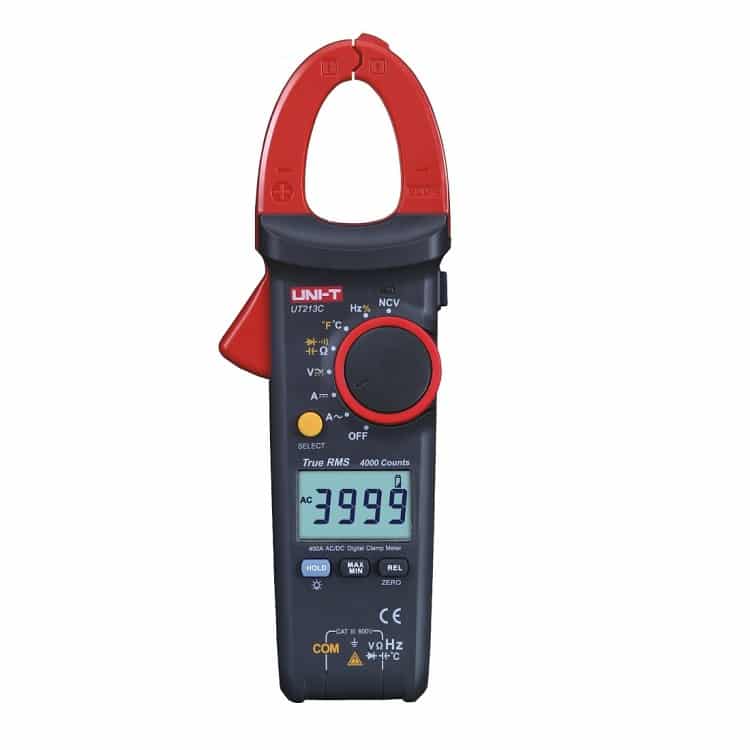 Uni-T UT213C 400A True RMS Digital Clamp Meter with Auto Range