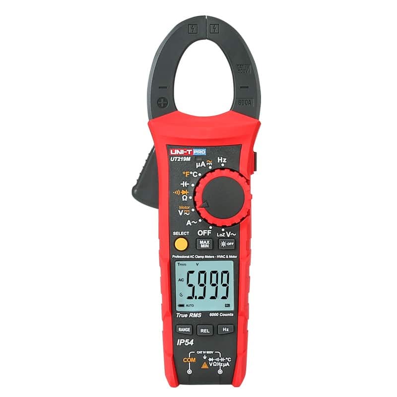 Uni-T UT219M Professional Clamp Meter Motor Test Loz