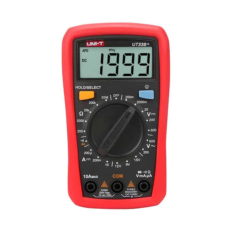UT33B+ Palm Size Multimeter AC DC Voltage