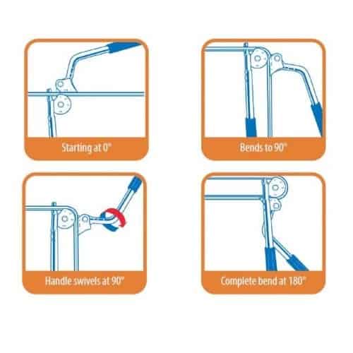 Imperial 364FHB Swivel Handle Lever Benders - Image 2