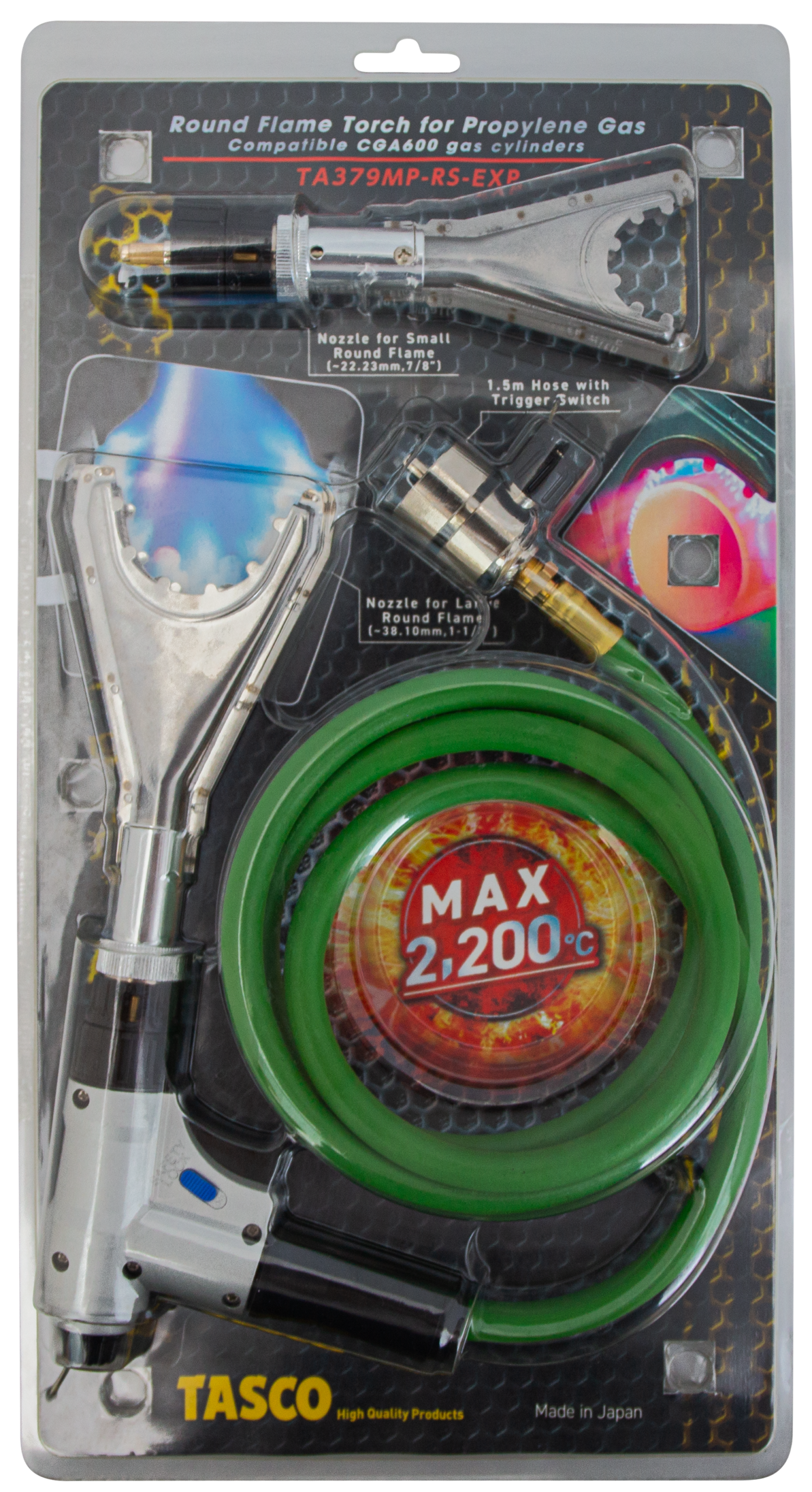 Tasco TA379MP-5H Trigger Start Torch with 1.5m Hose
