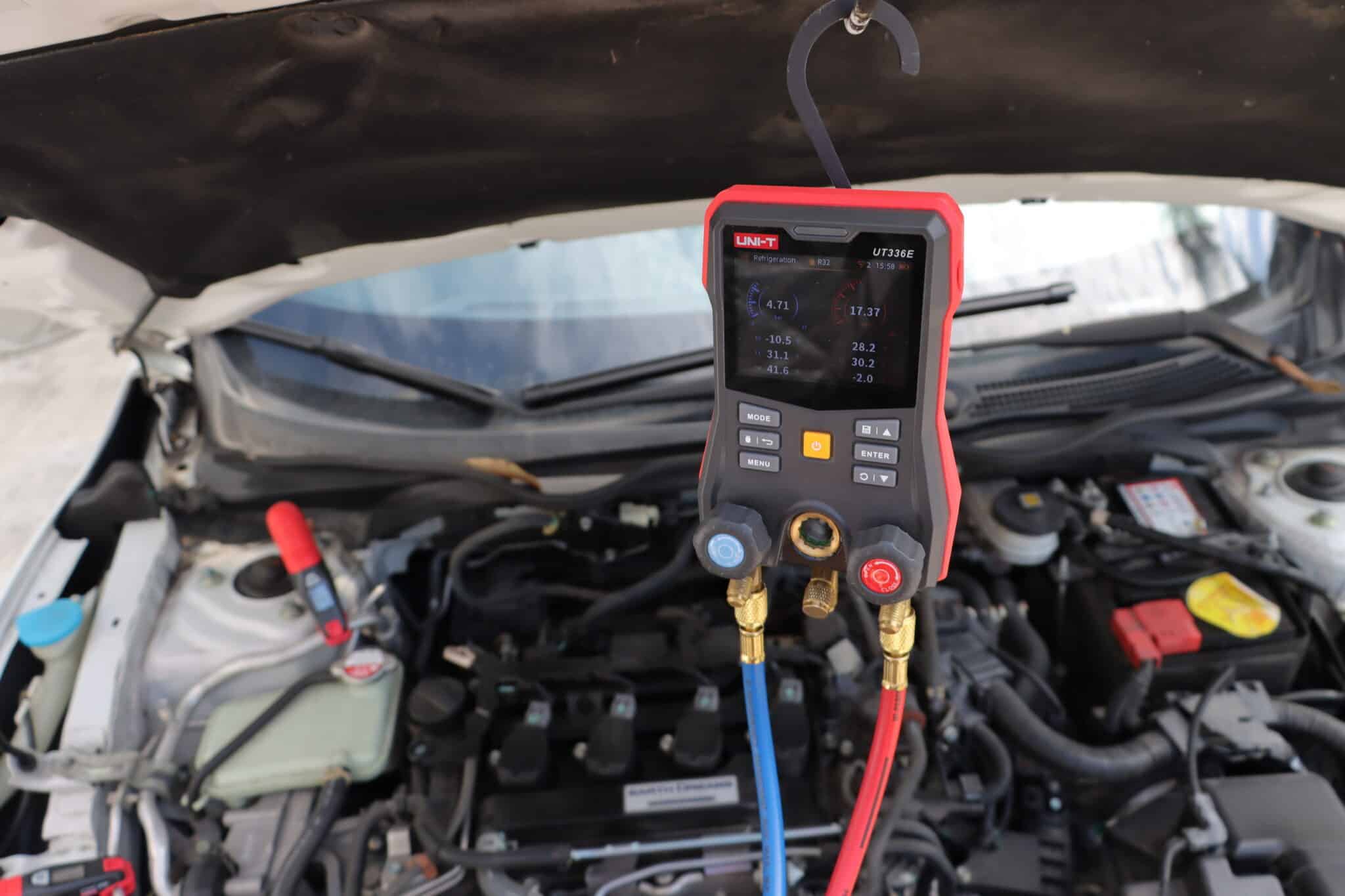 Uni-T UT336E KIT Digital Manifold Gauge with Wireless Temperature Clamps - Image 8