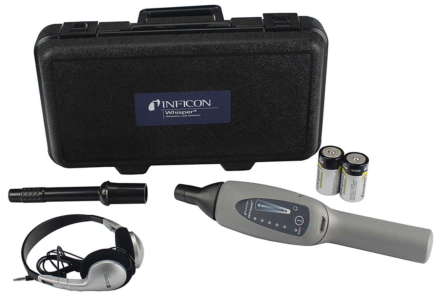 INFICON Whisper Ultrasonic Leak Detector With Accessory Kit